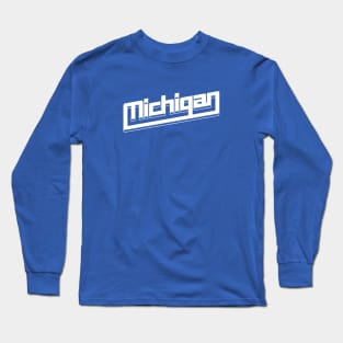 Michigan Modern Long Sleeve T-Shirt